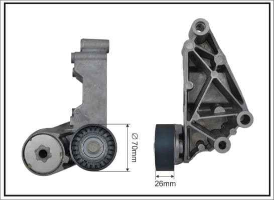 Spriegotājsvira, Ķīļrievu siksna CAFFARO 100188SP 1