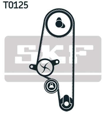 Zobsiksnas komplekts SKF VKMA 01106 2