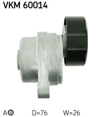 Siksnas spriegotājs, Ķīļsiksna SKF VKM 60014 3