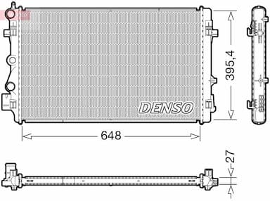 Radiators, Motora dzesēšanas sistēma DENSO DRM32051 1