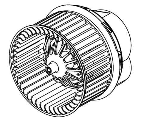 Salona ventilators MAHLE AB 265 000P 1