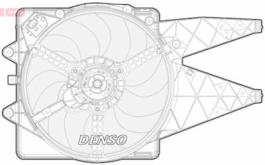 Ventilators, Motora dzesēšanas sistēma DENSO DER09092 1