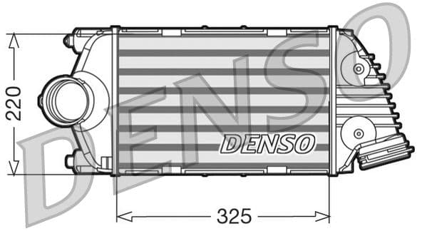 Starpdzesētājs DENSO DIT28015 1