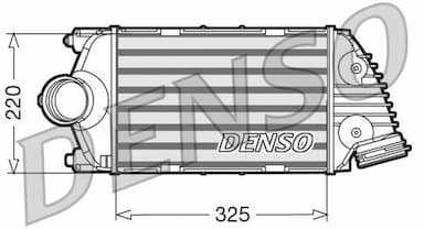 Starpdzesētājs DENSO DIT28015 1