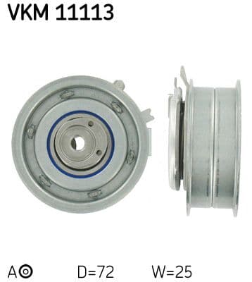 Spriegotājrullītis, Gāzu sadales mehānisma piedziņas siksna SKF VKM 11113 1