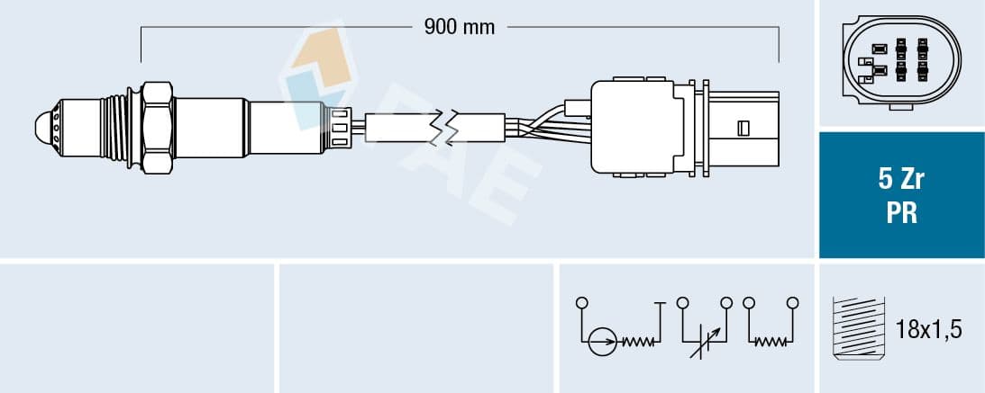 Lambda zonde FAE 75032 1