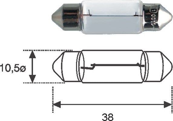 Kvēlspuldze MAGNETI MARELLI 009418100000 1