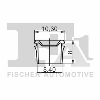 Moldings/aizsarguzlika FA1 33-60002.10 2