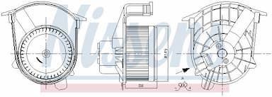 Salona ventilators NISSENS 87262 6