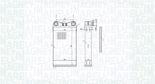 Siltummainis, Salona apsilde MAGNETI MARELLI 350218472000 1