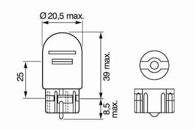 Kvēlspuldze BOSCH 1 987 302 252 6