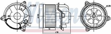 Salona ventilators NISSENS 87784 5