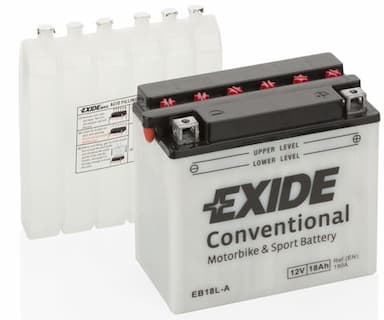 Startera akumulatoru baterija EXIDE EB18L-A 1