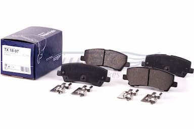 Bremžu uzliku kompl., Disku bremzes TOMEX Brakes TX 18-97 2