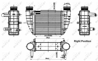 Starpdzesētājs NRF 30252 5