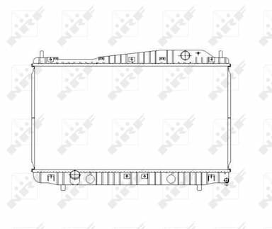 Radiators, Motora dzesēšanas sistēma NRF 53481 5