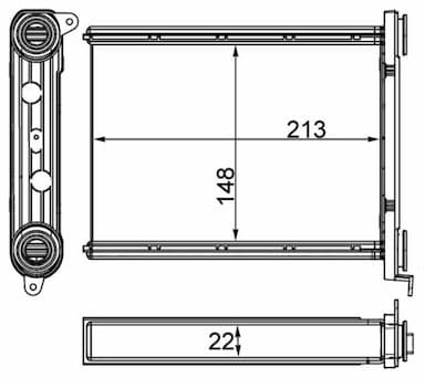 Siltummainis, Salona apsilde MAHLE AH 259 000S 1