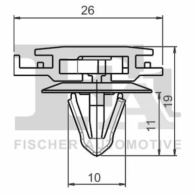 Moldings/aizsarguzlika FA1 22-40023.25 2