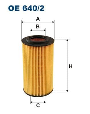 Eļļas filtrs FILTRON OE 640/2 1