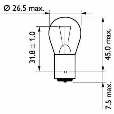 Kvēlspuldze PHILIPS 13498MLCP 3