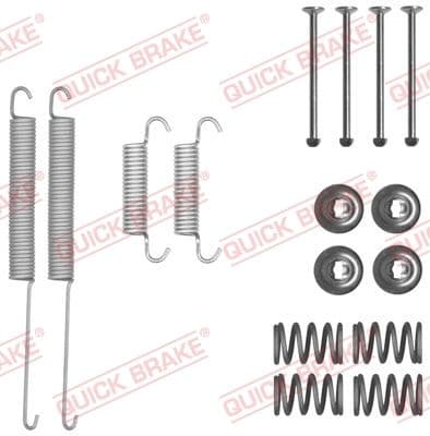 Piederumu komplekts, Bremžu loki QUICK BRAKE 105-0026 1