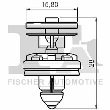 Moldings/aizsarguzlika FA1 13-40002.25 2