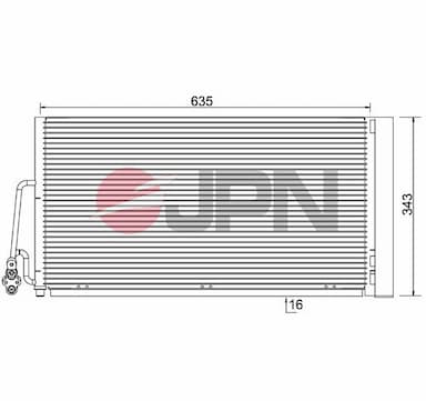 Kondensators, Gaisa kond. sistēma JPN 60C9087-JPN 1