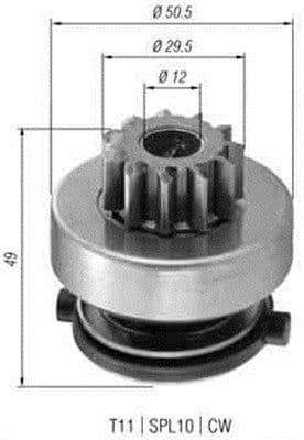 Zobrats, Starteris MAGNETI MARELLI 940113020366 1