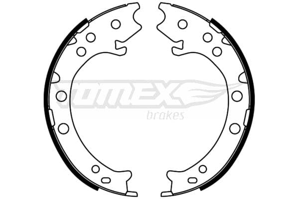 Bremžu loku komplekts TOMEX Brakes TX 22-52 1