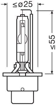 Kvēlspuldze ams-OSRAM 66440XNN 3