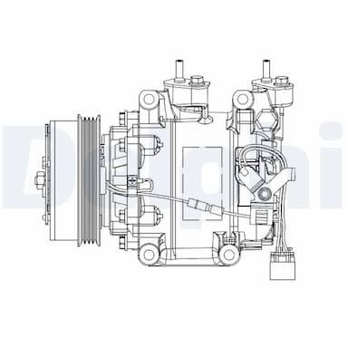 Kompresors, Gaisa kond. sistēma DELPHI CS20515 1