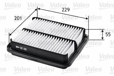 Gaisa filtrs VALEO 585086 1