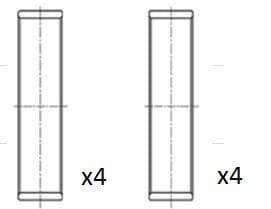 Klaņa gultnis FAI AutoParts BB2017-STD 1