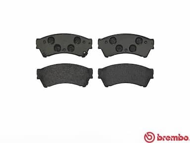 Bremžu uzliku kompl., Disku bremzes BREMBO P 49 039 2