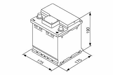 Startera akumulatoru baterija BOSCH 0 092 S40 001 5