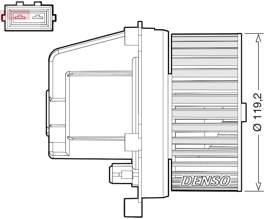 Salona ventilators DENSO DEA33003 1