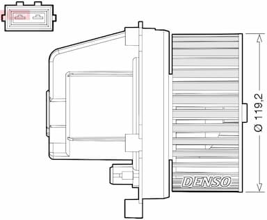 Salona ventilators DENSO DEA33003 1