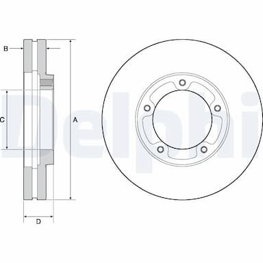 Bremžu diski DELPHI BG9139 1