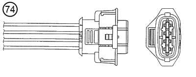 Lambda zonde NTK 1626 1