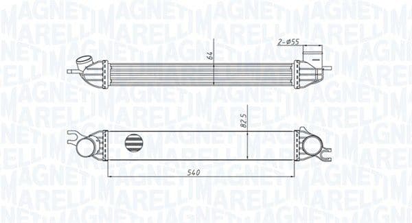 Starpdzesētājs MAGNETI MARELLI 351319204290 1