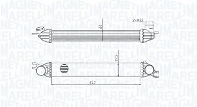 Starpdzesētājs MAGNETI MARELLI 351319204290 1