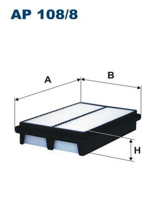Gaisa filtrs FILTRON AP 108/8 1