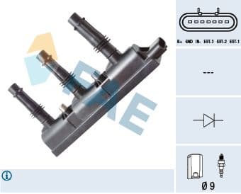 Aizdedzes spole FAE 80258 1