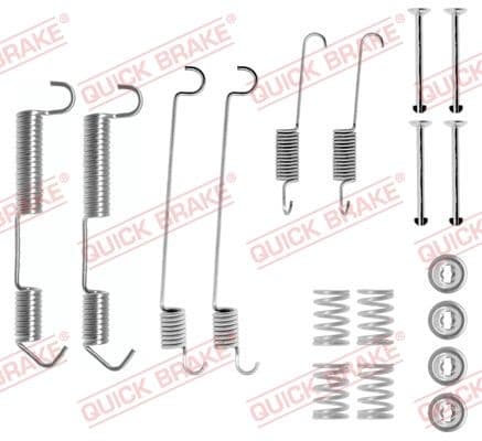 Piederumu komplekts, Bremžu loki QUICK BRAKE 105-0646 1