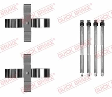 Piederumu komplekts, Disku bremžu uzlikas QUICK BRAKE 109-0055 1