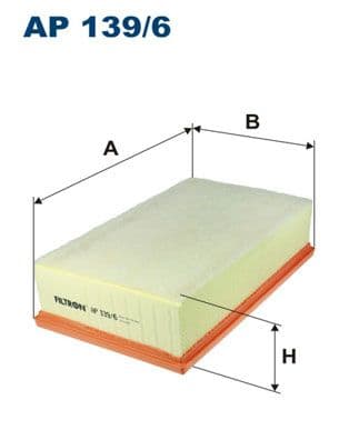 Gaisa filtrs FILTRON AP 139/6 1