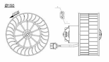 Salona ventilators MAHLE AB 44 000S 2