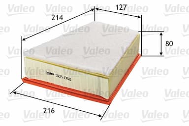 Gaisa filtrs VALEO 585060 1