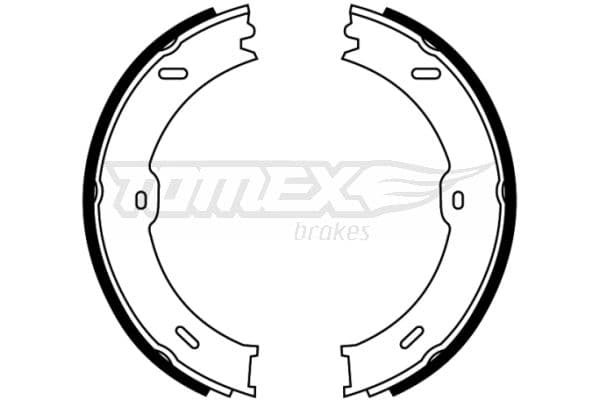 Bremžu loku komplekts TOMEX Brakes TX 22-13 1