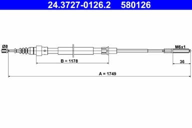 Trose, Stāvbremžu sistēma ATE 24.3727-0126.2 1